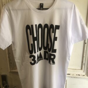 Choose 3MDR white tshirt